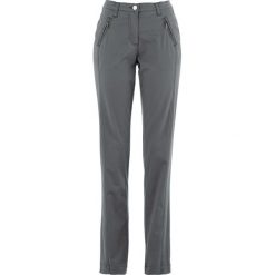 Chinosy damskie: Spodnie chino ze stretchem bonprix dymny szary