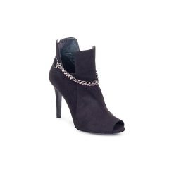 Botki Magrit DIAMOND LOW. Czarne botki damskie marki Magrit, bez obcasa, bez zapięcia. Za 1255,20 zł.