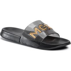 Klapki MEXX - Elicia MXC0026W Black 1000. Czarne klapki damskie Mexx, bez wzorów, z tworzywa sztucznego, bez obcasa. Za 89,00 zł.