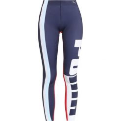 Puma VARSITY Legginsy white/peacoat. Białe spodnie damskie Puma, xl, bez wzorów, z elastanu. Za 379,00 zł.