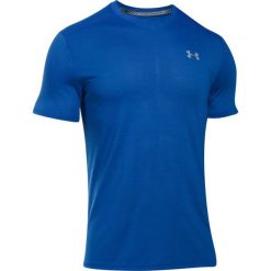 Under Armour Koszulka męska Threadborne Streaker SS niebieska r. L (1271823-985). Niebieskie koszulki sportowe męskie Under Armour, m. Za 85,00 zł.