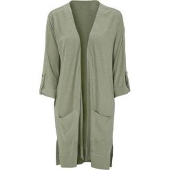 Cellbes Cienki kardigan z mieszanki lnu jasne khaki female zielony 46/48. Zielone swetry damskie Cellbes, bez wzorów, z tkaniny, bez rękawów, bez kaptura. W wyprzedaży za 159,00 zł.