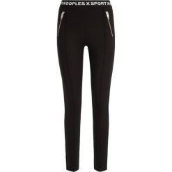 Spodnie materiałowe The Kooples FJOG19008S. Czarne spodnie damskie The Kooples, s, z elastanu. W wyprzedaży za 439,00 zł.