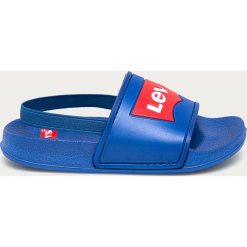 Levi's - Sandały dziecięce. Czerwone sandały dziewczęce Levi's®, z gumy, bez zapięcia. Za 69,90 zł.