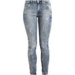 GStar MID SKINNY Jeansy Slim fit vintage aged destroy. Szare jeansy damskie G-Star, z bawełny. Za 559,00 zł.