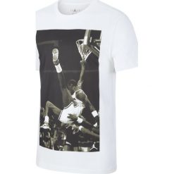Koszulka Jordan Hangtime Photo Tee (AQ3709-100). Szare koszulki męskie Jordan, m, bez wzorów, z bawełny, bez kołnierzyka. Za 119,99 zł.