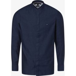 Tommy Hilfiger - Koszula męska, niebieski. Niebieskie koszule męskie TOMMY HILFIGER, xxl, bez wzorów, eleganckie, ze stójką, bez rękawów. Za 299,95 zł.
