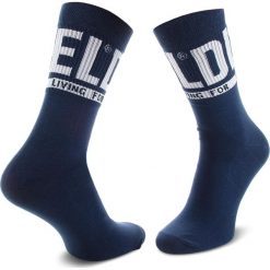 Skarpety Wysokie Unisex DIESEL - Skm Ray 00S6U0-0QATV-89D Navy. Niebieskie skarpetki damskie Diesel, bez wzorów, z elastanu. Za 49,00 zł.