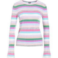 Swetry klasyczne damskie: FTC Cashmere STREIFENTROMPETE Sweter rose