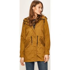 Noisy May - Parka. Czarne kurtki damskie Noisy May, s, bez wzorów, z bawełny, długie, z kapturem. Za 219,90 zł.