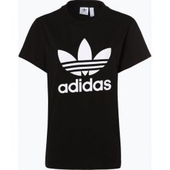 Adidas Originals - T-shirt damski, czarny. Czarne t-shirty damskie adidas Originals, xs, z nadrukiem, bez kołnierzyka. Za 99,95 zł.