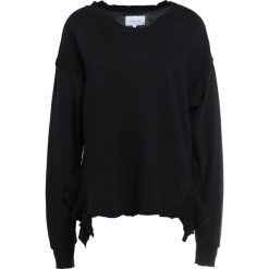 Bluzy damskie: Current/Elliott SLOUCHY RUFFLE Bluza washed black