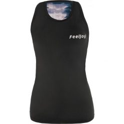 Feelj Koszulka damska Exclusive Bone czarna r. S. Białe bluzki damskie marki Feelj!, s. Za 126,46 zł.