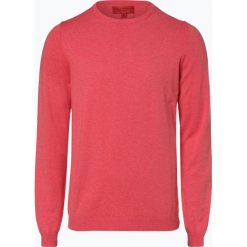 Finshley & Harding - Sweter męski, czerwony. Czerwone swetry męskie marki Finshley & Harding, m, bez wzorów, eleganckie, bez kołnierzyka, bez kaptura. Za 129,95 zł.