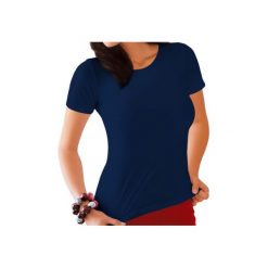 Babell Koszulka damska Carla granatowa r. 2XL. Niebieskie bluzki damskie marki Babell, xl. Za 45,03 zł.
