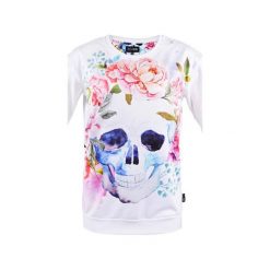 Bluzy damskie: Bluza Floral Skull
