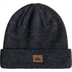 Quiksilver Czapka Zimowa Performed Dark Charcoal Heather. Brązowe czapki zimowe męskie Quiksilver, na zimę, sportowe. W wyprzedaży za 59,00 zł.