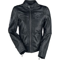 Kurtki damskie: Volbeat EMP Signature Collection Kurtka skórzana damska czarny