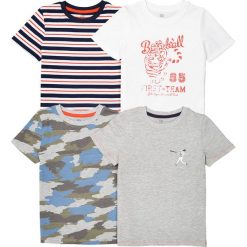 T-shirty chłopięce: Zestaw 4 koszulek 3-12 lat