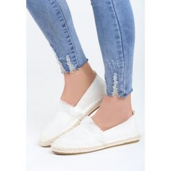 Białe Espadryle Beautiful Surprise. Białe espadryle damskie Born2be, z materiału, na obcasie. Za 49,99 zł.