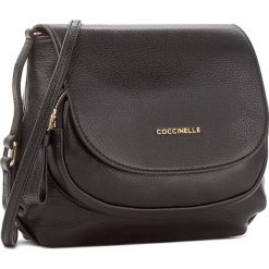 Torebka COCCINELLE - BF3 Janine E1 BF3 55 01 01 Noir 001. Czarne listonoszki damskie marki Coccinelle. W wyprzedaży za 979,00 zł.