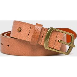 Scotch & Soda - Pasek. Brązowe paski męskie marki Scotch & Soda, w paski, z materiału. W wyprzedaży za 149,90 zł.