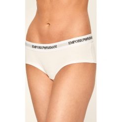 Emporio Armani - Figi (2-pack). Czarne majtki damskie Emporio Armani, s, bez wzorów, z elastanu. Za 189,90 zł.
