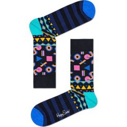 Happy Socks - Skarpety Mix Max. Czarne skarpetki męskie marki Happy Socks, z elastanu. W wyprzedaży za 27,90 zł.
