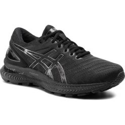 Buty ASICS - Gel-Nimbus 22 1011A680 Black/Black 002. Czarne buty sportowe męskie Asics, z tworzywa sztucznego, bez zapięcia, do biegania. Za 749,00 zł.