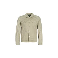 Kurtki skórzane Jack Jones JJIALVIN. Brązowe kurtki męskie Jack & Jones, s, bez wzorów, bez kaptura. Za 175,20 zł.