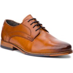 Półbuty SALAMANDER - Sienno 31-81301-07 Tan. Pomarańczowe półbuty męskie Salamander, ze skóry, bez zapięcia. W wyprzedaży za 319,00 zł.