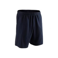 Spodenki Gym & Pilates 100 męskie. Niebieskie spodenki i szorty męskie marki DOMYOS, xl, w paski, z bawełny. Za 19,99 zł.