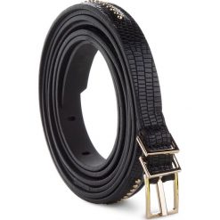Pasek Damski PATRIZIA PEPE - 2V8153/A4H1-K103 M Nero. Czarne paski damskie Patrizia Pepe, w paski, ze skóry. Za 589,00 zł.
