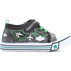 Buty sportowe chłopięce: Czarne Trampki Lit Out