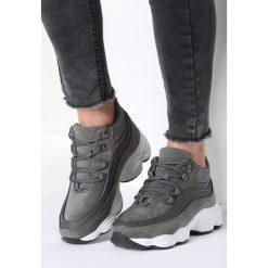 Szare Sneakersy My Beat. Szare sneakersy damskie marki other, z materiału. Za 89,99 zł.