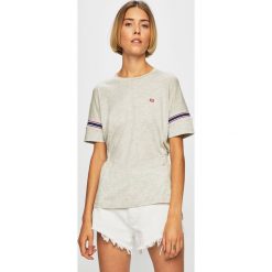 Scotch & Soda - Top. Szare bluzki damskie Scotch & Soda, s, bez wzorów, z bawełny, z okrągłym kołnierzem. W wyprzedaży za 179,90 zł.
