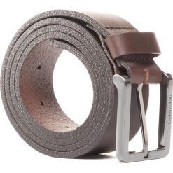 Pasek Męski CALVIN KLEIN - Essential Plus 35mm K50K505748 Dark Brown GE7. Pomarańczowe portfele męskie Calvin Klein, w paski, ze skóry. Za 179,00 zł.