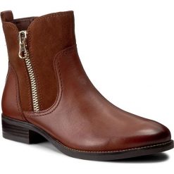 Botki CAPRICE - 9-25319-29 Cognac Comb 313. Brązowe botki damskie skórzane marki Caprice. W wyprzedaży za 299,00 zł.