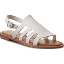 Sandały MELISSA - Boemia Ad 31753 Brown/White 52851. Brązowe klapki damskie marki Melissa, bez wzorów, z tworzywa sztucznego, bez obcasa, na obcasie. W wyprzedaży za 189,00 zł.