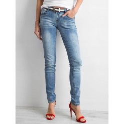 Spodnie damskie jeansowe jeansy efekt sprania 28 m. Jeansy damskie Merg Selection, m. Za 69,00 zł.