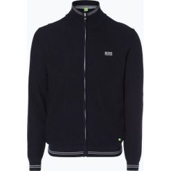 Swetry męskie: BOSS Athleisure – Kardigan męski – Zam_W17, niebieski