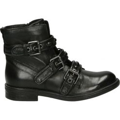 Botki - 971219 NERO. Czarne botki damskie skórzane marki Venezia. Za 579,00 zł.