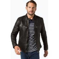 Gipsy - Męska kurtka skórzana – Ripley, czarny. Czarne kurtki męskie marki Gipsy, m. Za 599,95 zł.