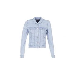 Kurtki jeansowe Vero Moda VMHOT SOYA. Niebieskie kurtki damskie Vero Moda, s, bez wzorów, z jeansu, bez kaptura. Za 116,10 zł.