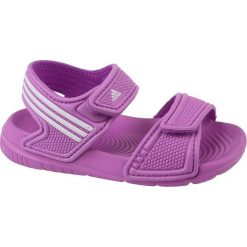 Sandały dziewczęce Akwah 9 I fioletowe r. 24 (B40662). Fioletowe klapki dziewczęce marki Adidas. Za 92,58 zł.