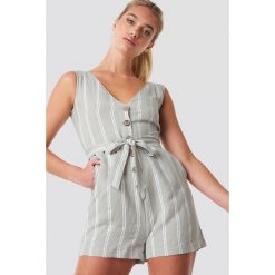 Kombinezony damskie: MANGO Kombinezon Fresh - Grey
