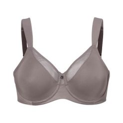 Triumph "Biustonosz ""Minimizer""" True Shape Sensation szary female szary 90D. Szare biustonosze Triumph, z haftami, z dżerseju. W wyprzedaży za 70,00 zł.