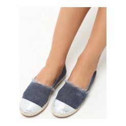 Espadryle damskie: Granatowe Espadryle Mamis