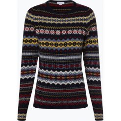 Brookshire - Sweter damski, niebieski. Czarne swetry klasyczne damskie marki brookshire, m, w paski, z dżerseju. Za 229,95 zł.