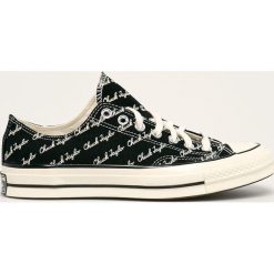 Converse - Tenisówki. Czarne trampki i tenisówki damskie Converse, bez wzorów, z gumy, na sznurówki. W wyprzedaży za 339,90 zł.